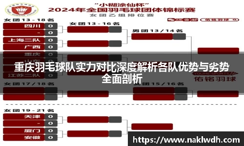 重庆羽毛球队实力对比深度解析各队优势与劣势全面剖析